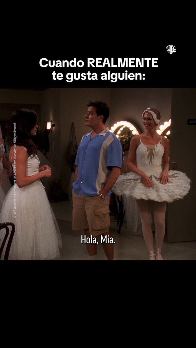 Cuando hasta Charlie logró enamorarse. 🗣 #TwoAndAHalfMen