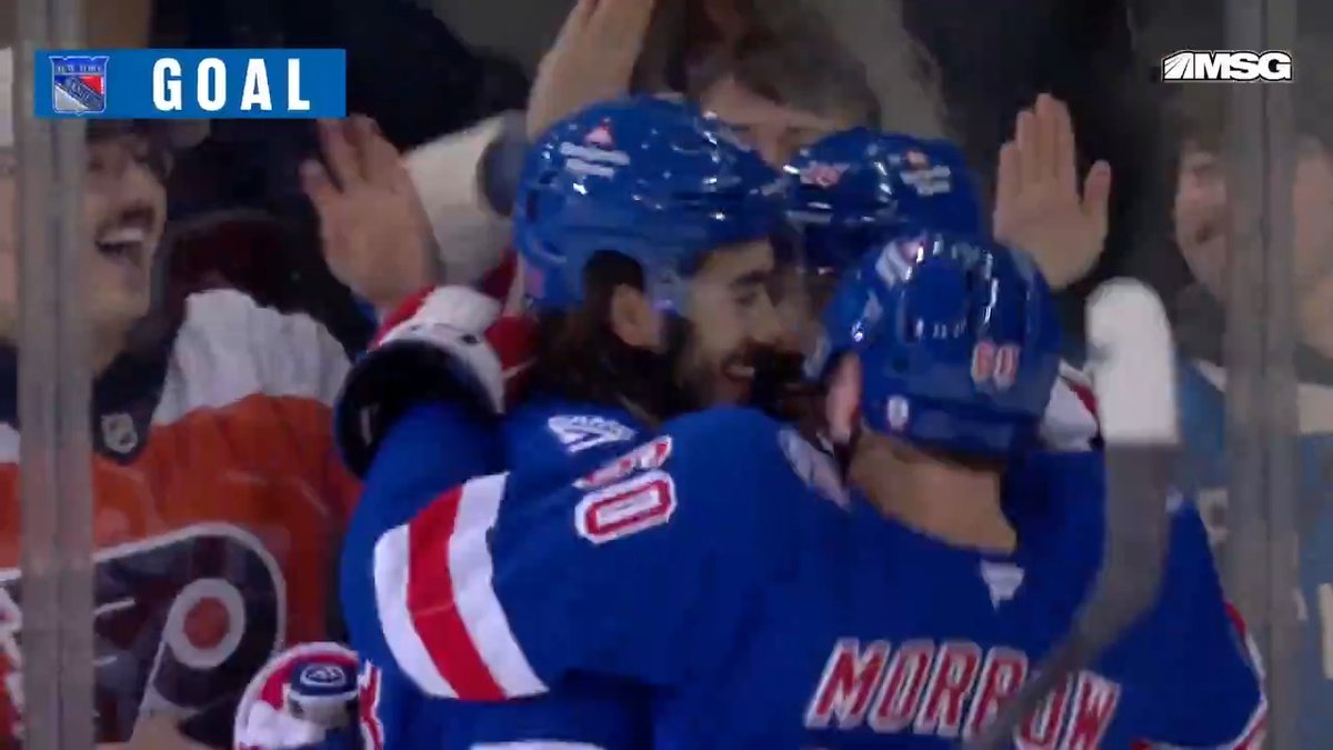 THE RANGERS HAVE TIED THE GAME 🗽