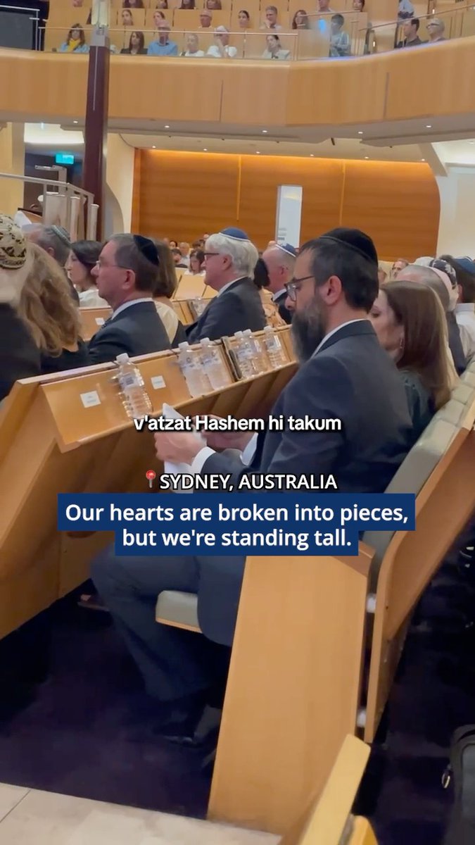 My first stop in Sydney was a deeply moving service at the Central Synagogue, where thousands of people from across the Jewish community had gathered together in prayer, alongside political leaders and other dignitaries. Full speech here: