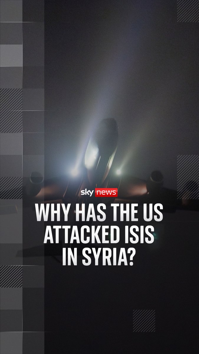 The US has carried out a large-scale operation striking more than 70 ISIS targets across central Syria. Sky's Yousra Elbagir reports. 🔗