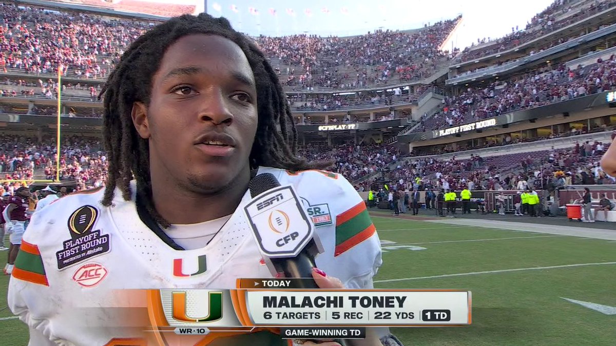 “That’s the best thing you can ask for … you fumble, then you come back and the coach trusts you enough to put the ball back in your hands with the game on the line.” Malachi Toney is SPECIAL ⭐