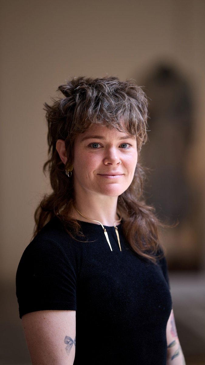 Aspen Golann is an artist, furniture maker, and educator specializing in woodworking and historic design practices. Her work engages with early American furniture forms and uses them to explore gender, power, labor, and craft. Golann is a finalist in The Met and Vacheron Constantin Artisan Residency program that emphasizes the preservation and reinterpretation of traditional craft techniques. The residency offers a unique opportunity to explore The Met's collection, connect with staff and visitors, and engage with Vacheron Constantin experts. By the end of the residency, each artisan produces a new, one-of-a-kind, handmade or partially handmade, single artistic creation of exceptional aesthetic and technical value that revives, reimagines, or reinterprets traditional knowledge.