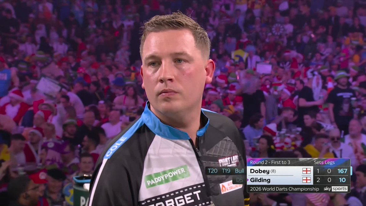 167 FROM DOBEY!!! OH WHAT A FINISH THAT IS!!! 🤯 📺 #WCDarts | R2