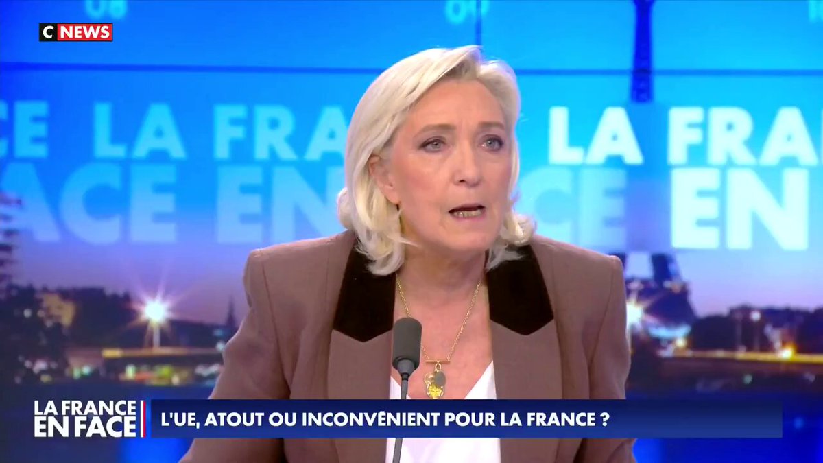 Marine Le Pen promet encore de « changer l’UE de l’intérieur ». Spoiler : ça fait 30 ans que ça dure.