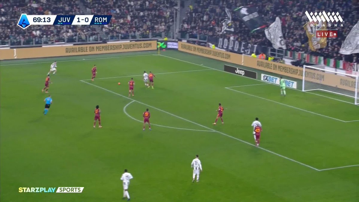 أوبيندا يضيف الهدف الثاني ليوفنتوس أمام روما بعد متابعة رأسية ماكيني ⚽⚽ تابعوا المباراة وباقي مواجهات #الكالتشيو_على_شاشا ✨🇮🇹 اشترك الآن 📺