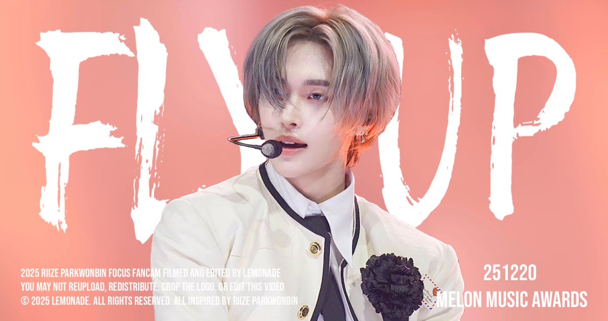 [4K] 251220 ‘FLY UP’ 라이즈 원빈 직캠 RIIZE WONBIN FANCAM | 251220 2025 MMA MELON MUSIC AWARDS 📺 #RIIZE #라이즈 #ライズ #WONBIN #원빈 #ウォンビン