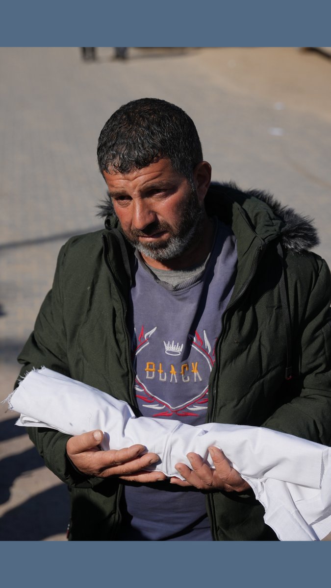 🔴Gazze’de bir bebek daha soğuktan hayatını kaybetti.