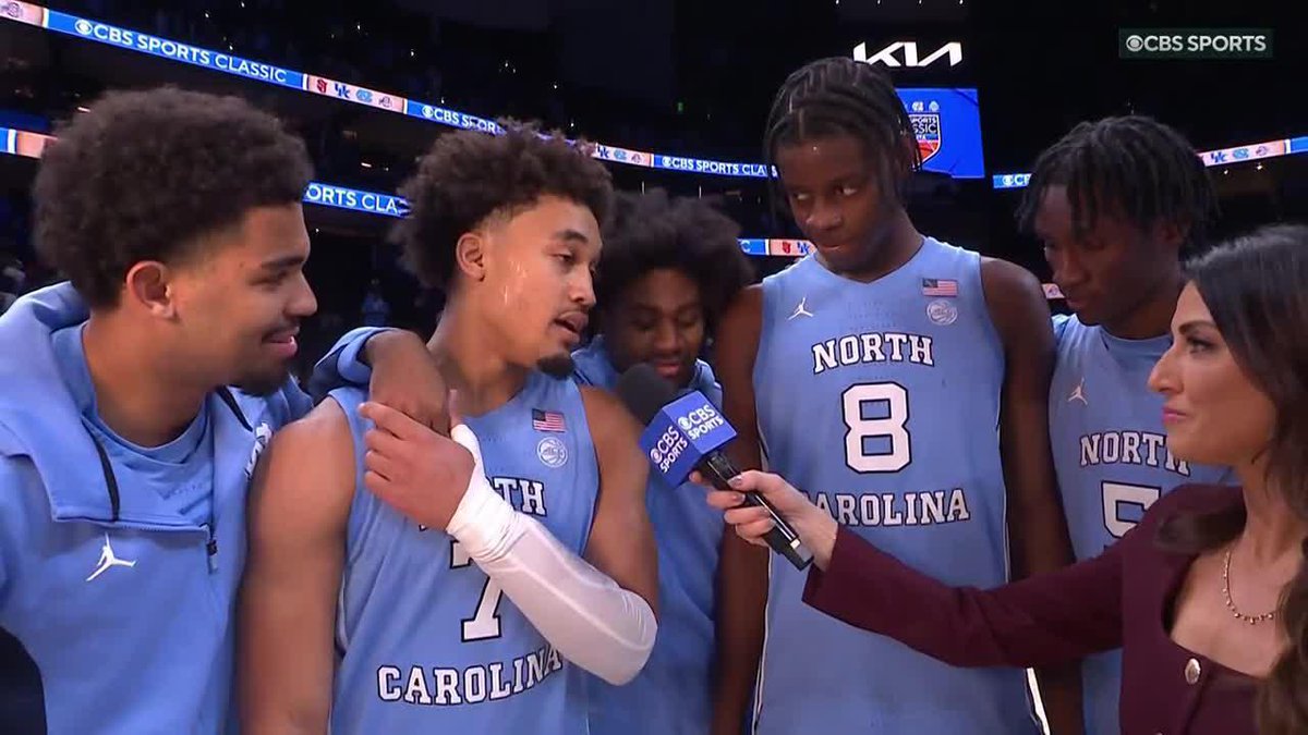 Caleb Wilson was a FORCE against Ohio State. 20 points (9-16 FG) 15 rebounds (career high) He caught up with Jenny Dell after the game.