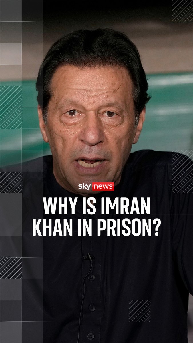 Former Pakistani prime minister Imran Khan and his wife Bushra Bibi have been jailed for 17 years for buying state gifts at a knock-down price. Sky's Sadiya reports. 🔗