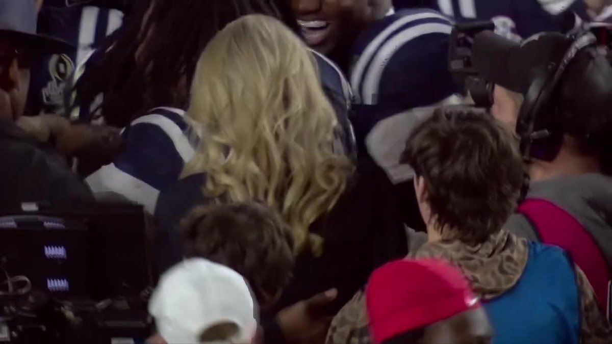 The atmosphere as Ole Miss moved on in the CFP 🔥
