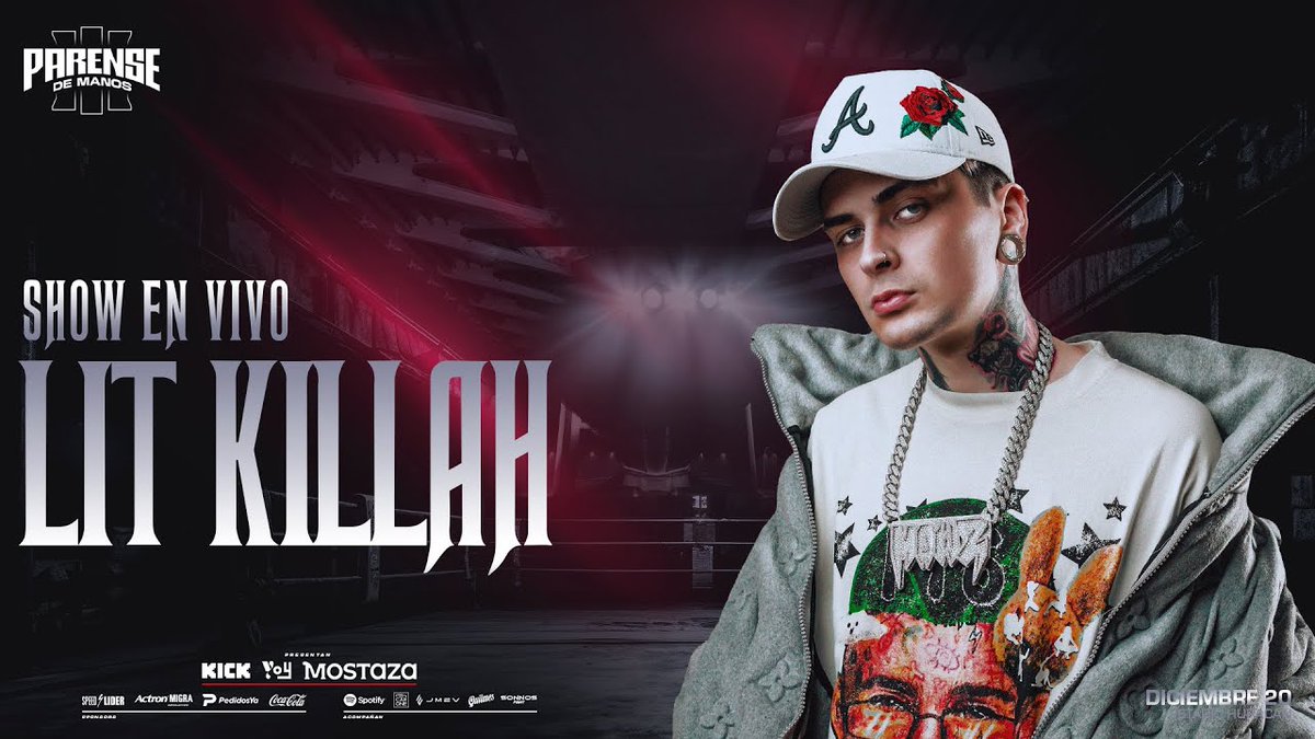 "Lit Killah": Por su show en #ParenseDeManos III