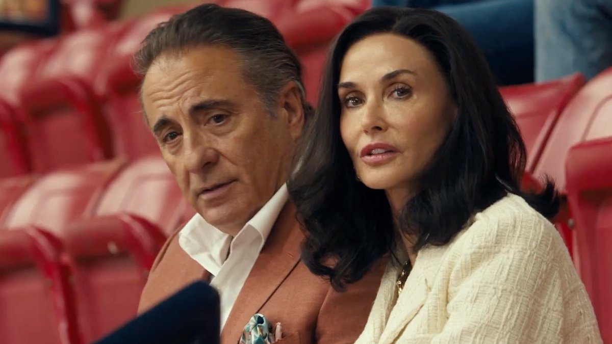 Check out this sneak peek at tomorrow's episode of #Landman: Season 2. Starring Billy Bob Thornton, Demi Moore, and Andy Garcia.