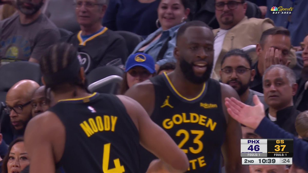 Draymond got ejected 👀