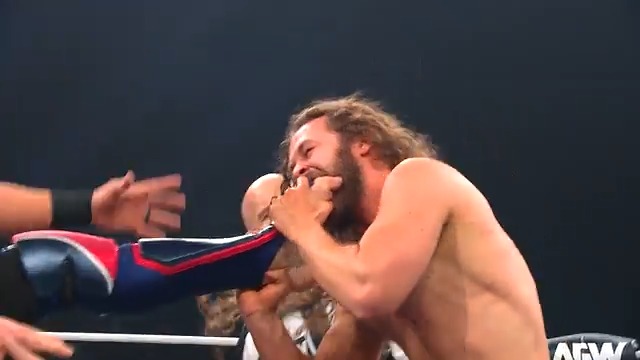Jungle Jack Perry (@Boy_Myth_Legend) was looking to get his first points in the #AEWContinentalClassic at the expense of Speedball Mike Bailey! Watch #AEWCollision Holiday Bash replay RIGHT NOW on @SportsOnMAX!