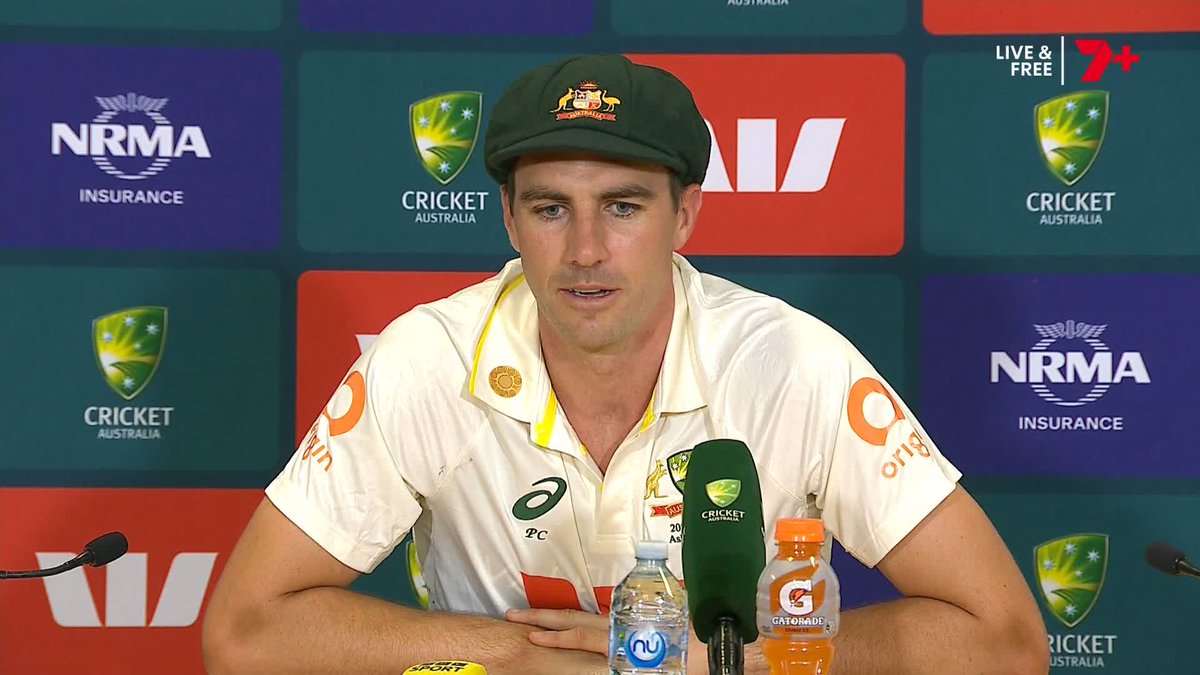 "I doubt I'll be playing (in) Melbourne." 🗣️ Pat Cummins on his #Ashes availability