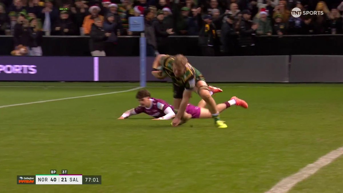 Just watched the game back and can’t really tell you how good this guy was yesterday. That he still had the energy to do this, is astounding.