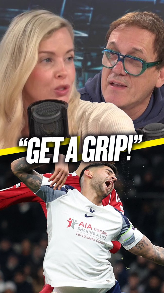 💪 "Stop rolling around. Toughen up!" 🤦♂️ "They're just trying to cheat!" Shebahn Aherne and Tony Cascarino slam players for being 'soft' in Liverpool's win away to Spurs