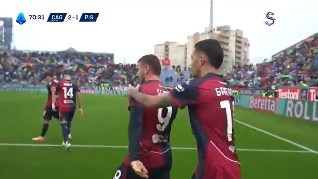 Semih Kılıçsoy, Cagliari formasıyla ilk golünü attı 🔥🔥