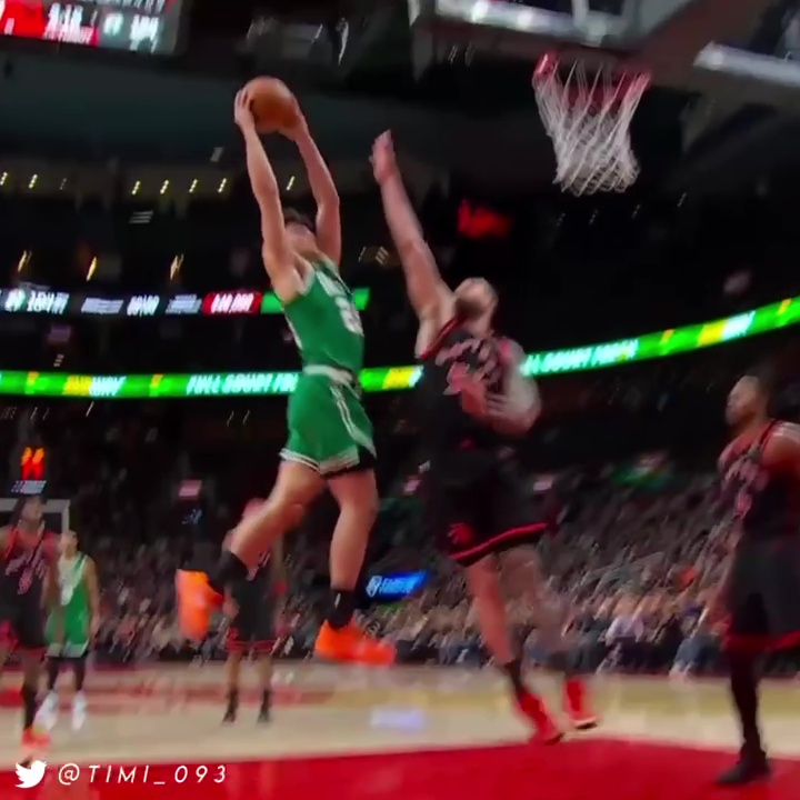 Back-to-back shout-outs to Hugo Gonzalez! ☘️ LOVE what we're seeing from the rookie. He's getting better every game. Just got his first career double-double (10-10 with 2 steals) last night: