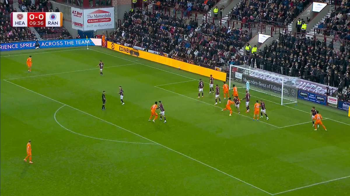 😬 A let off for Hearts! Rangers have a goal disallowed for offside ❌