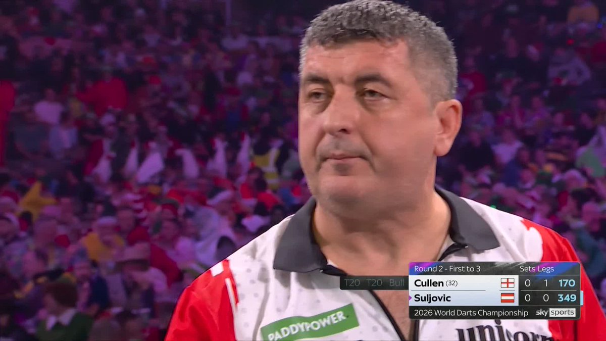CULLEN FINDS THE BIG FISH! 🎣 The SEVENTH 170 finish of the tournament goes as Joe Cullen gets in on the act. Majestic from the Rockstar 🤘 📺 #WCDarts | R2