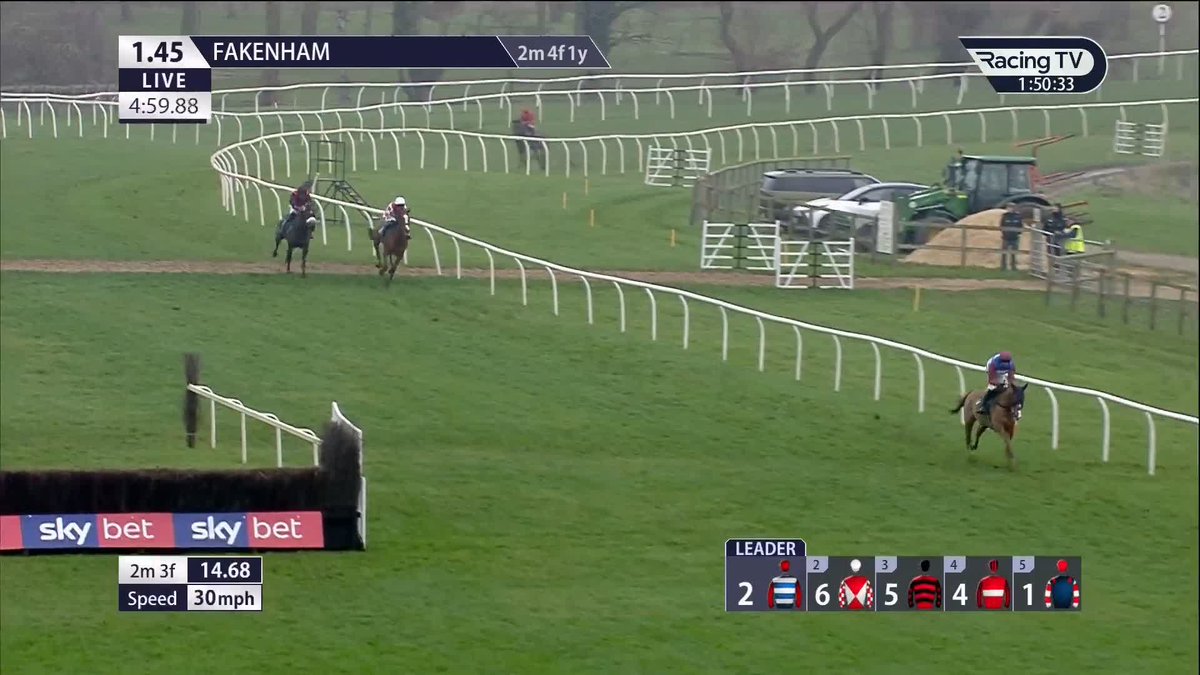 Kilbakanto, an Irish PTP winner, absolutely batters 'em under Harry Atkins in the Sky Bet-sponsored maiden hurdle Fakenham Racecourse 💥 Just the 95th winner of the domestic campaign for Dan Skelton Racing ....