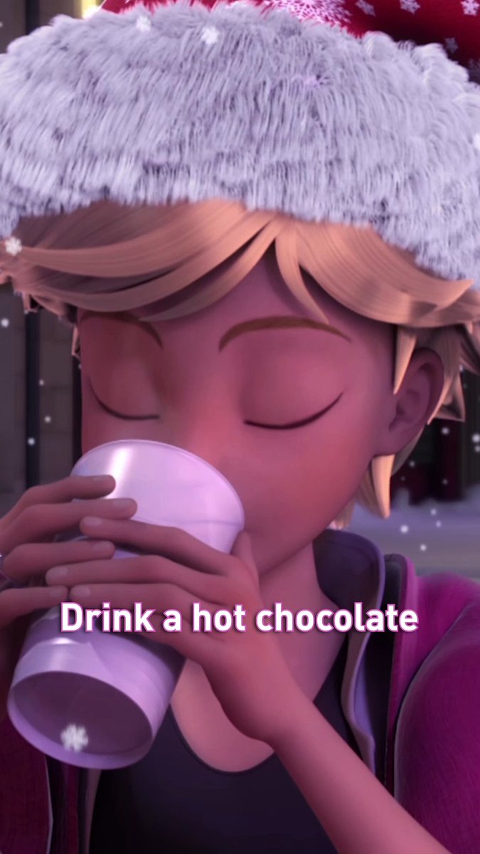Tap, hold and discover your Christmas activity ✨ #miraculous