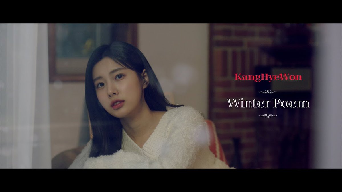 4 years ago today, Kang HyeWon released her Winter Special Album ‘W’ with title track ‘Winter Poem’