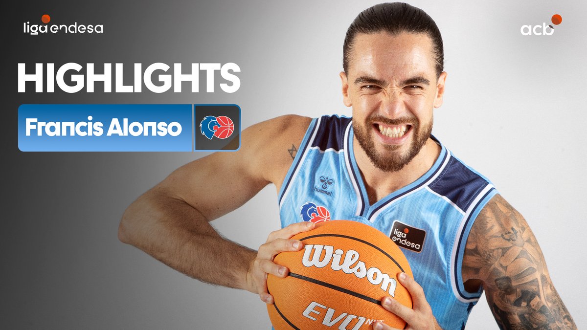 FRANCIS ALONSO, desatado en ataque 🔥 ¡Así vibró el Pazo con la exhibición ofensiva del malagueño en la victoria de Río Río Breogán contra Surne Surne Bilbao 😎: 2⃣2⃣ puntos! 💥 😎 Francis Alonso #LigaEndesa | #NavidadACB