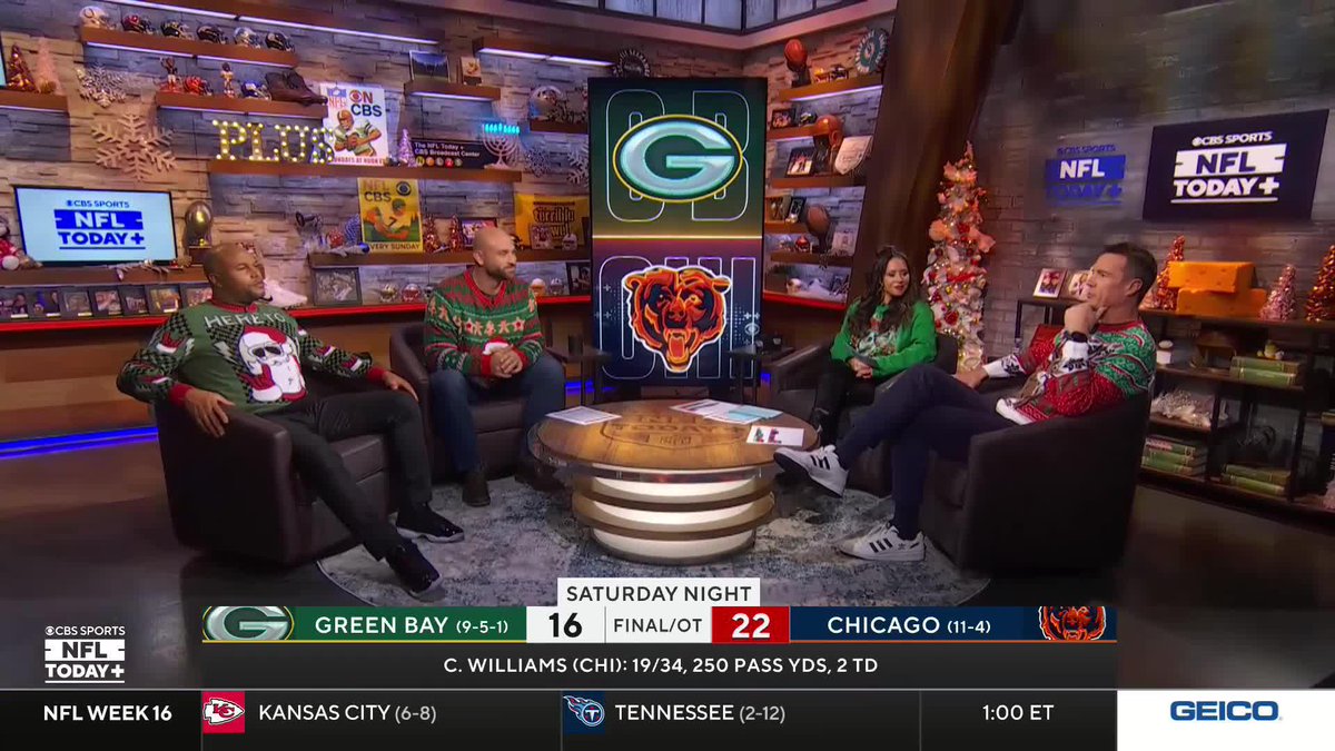 "This is what Caleb Williams has been all year, clutch in the biggest moments of the game." - Matt Ryan