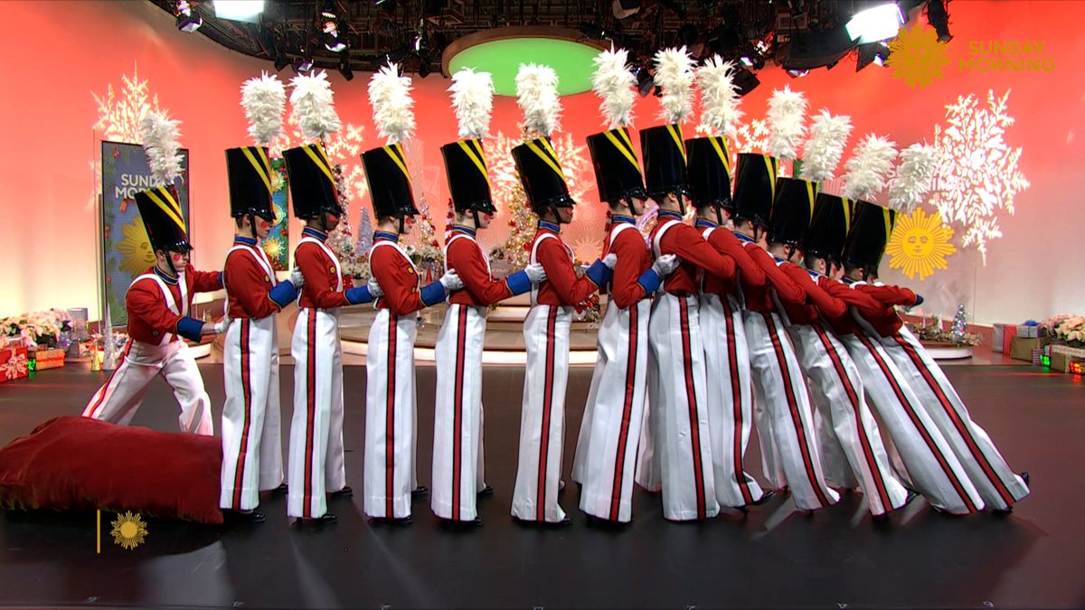 As a holiday treat, The Rockettes perform "Parade of the Wooden Soldiers," a highlight of Radio City's "Christmas Spectacular" since its debut in 1933. #Rockettes100