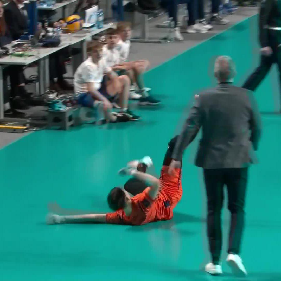 TA OBRONA GRANIECZNEGO 😱👏 #PlusLiga