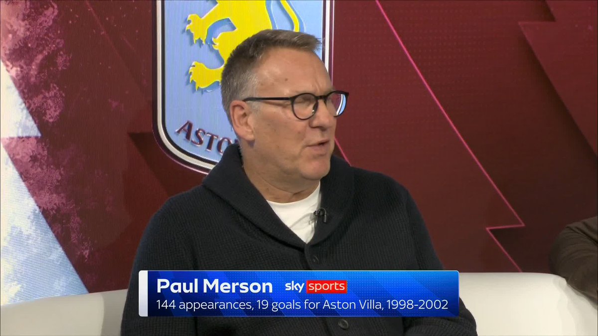 🗣️ "If we're talking about the here and now, they're in the title race" Paul Merson and Ashley Young on whether Aston Villa are title contenders 🏆