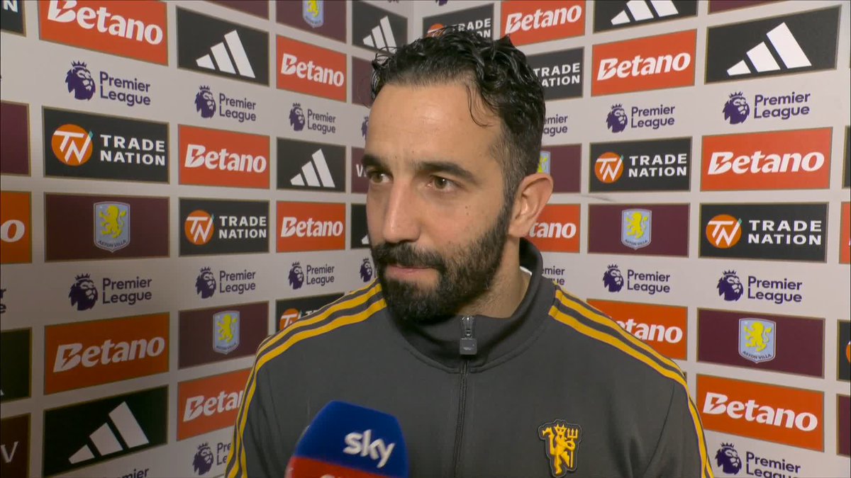 "Would he have started?" "I'd prefer not to say. He knows" Ruben Amorim explains why Kobbie Mainoo hasn't travelled to Villa Park this afternoon.