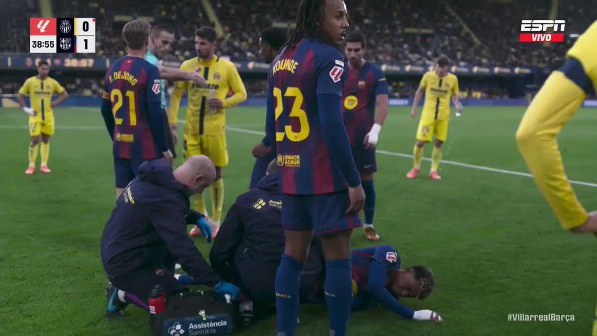 ¡DE CÁRCEL! ❌ ROJA DIRECTA PARA RENATO VEIGA TRAS LA TERRIBLE ENTRADA A LAMINE YAMAL 🟥 EL VILLARREAL CON UNO MENOS 😰
