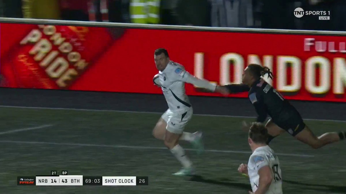 We're running out of superlatives for Bath 💬 Just sensational 👏 📺 TNT Sports &amp; discovery+ UK