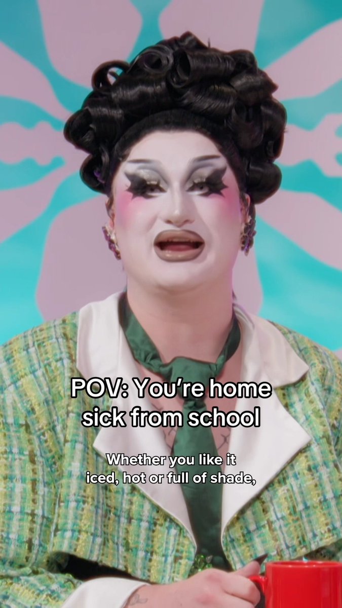 Staying home from school to watch talk shows >. 📺 #CanadasDragRace Where to watch: 🇨🇦: @cravecanada 🌎: WOW Presents Plus