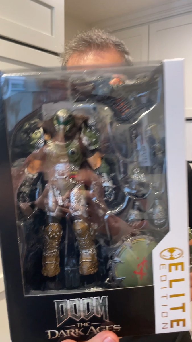 Quick reminder from Todd McFarlane, don't forget to VOTE! Our Doom Slayer Elite Edition action figure from DOOM: The Dark Ages is a finalist for a TOY OF THE YEAR award in the Action Figure category! Click the link to CAST YOUR VOTE! We appreciate all the support. ➡️ #McFarlaneToys #DOOM #TOTY