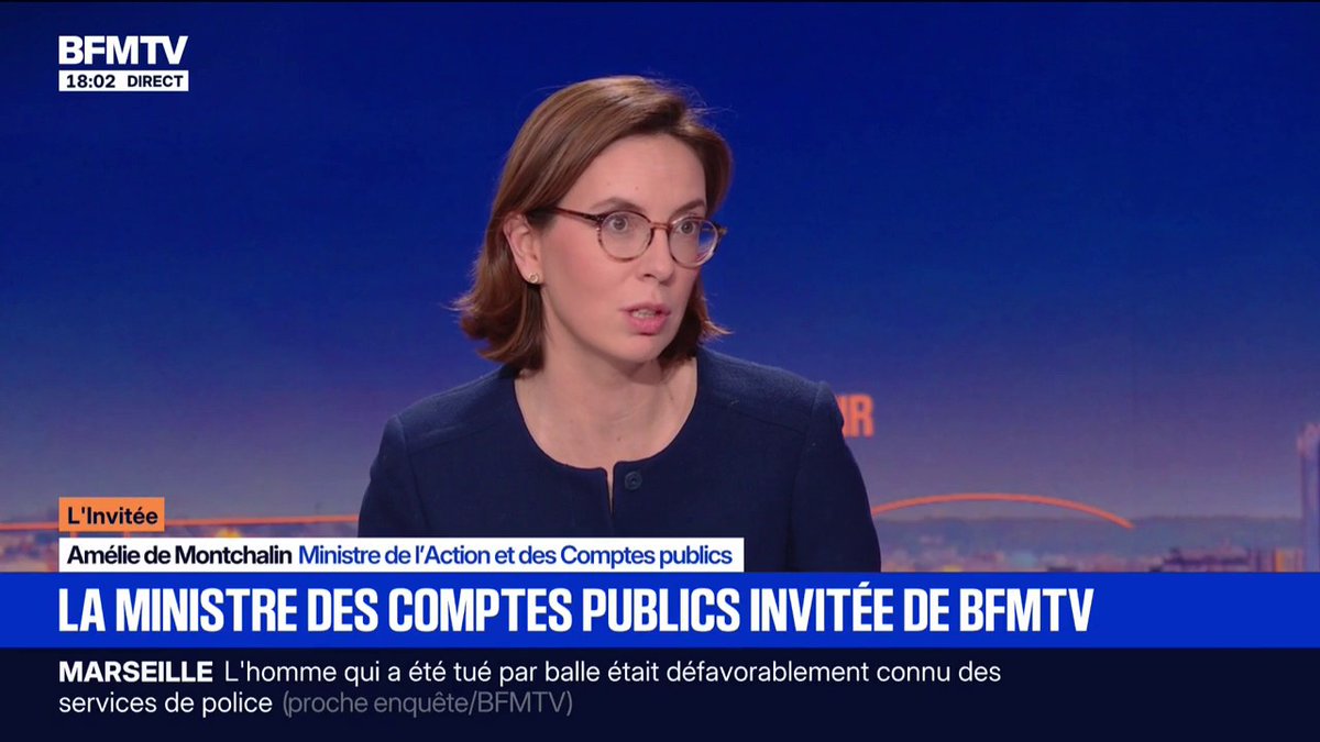 Budget 2026: "Je suis certaine que les Français en ont ras-le-bol", déclare Amélie de Montchalin, ministre des Comptes publics