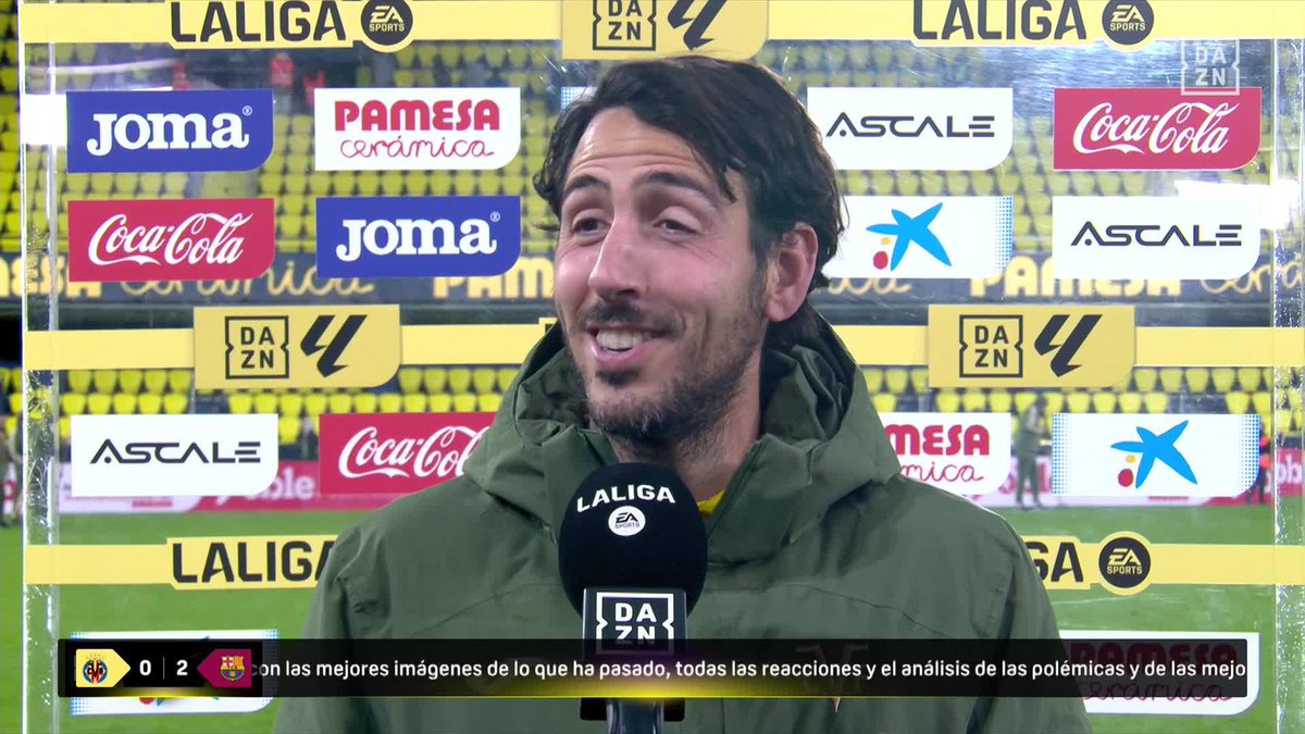 "Gracias a ellos también jugamos. Si no, no jugaríamos" ✨ La reflexión de Dani Parejo sobre los árbitros #LALIGAenDAZN ⚽