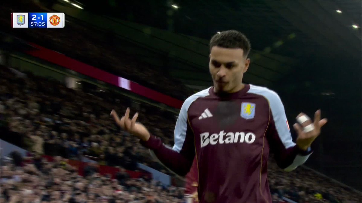 It's the Morgan Rogers show at Villa Park! 💫 Aston Villa restore their lead just before the hour mark.