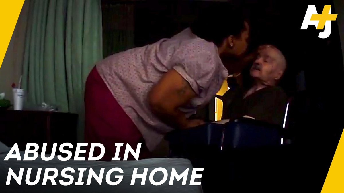 Hidden camera footage reveals the harsh reality some elderly face in nursing homes 😰. Content may be sensitive to some viewers ⚠️