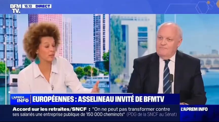 🇫🇷 VOICI UN EXEMPLE DE POURQUOI LES MÉDIAS DU SYSTÈME ÉVITENT D'INVITER FRANÇOIS ASSELINEAU. Car il dit la vérité et connaît ses dossiers. "Si l'UE devient fédérale, la France perd tous ses droits" ! Et une Europe fédérale est le projet européen depuis le début, un gouvernement fédéral centralisé à Bruxelles !!!
