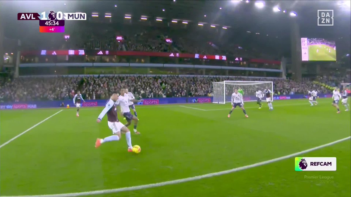 LO DE LA 'REF CAM' EN LOS GOLES DE MORGAN ROGERS ES UNA DELICIA 😍🤯🔥 #PremierLeagueDAZN ⚽🏴󠁧󠁢󠁥󠁮󠁧󠁿
