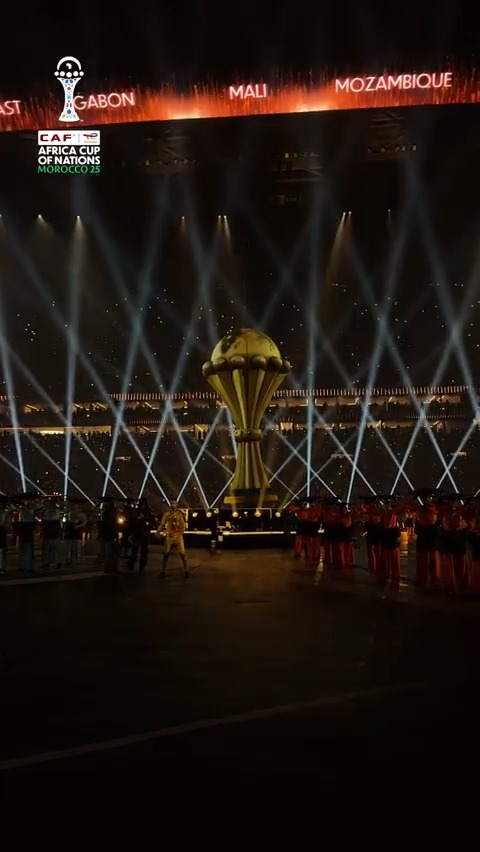 Africa’s heartbeat in motion, the opening ceremony unfolds. 🌍 #TotalEnergiesAFCON2025 | #WeCelebrateDifferent