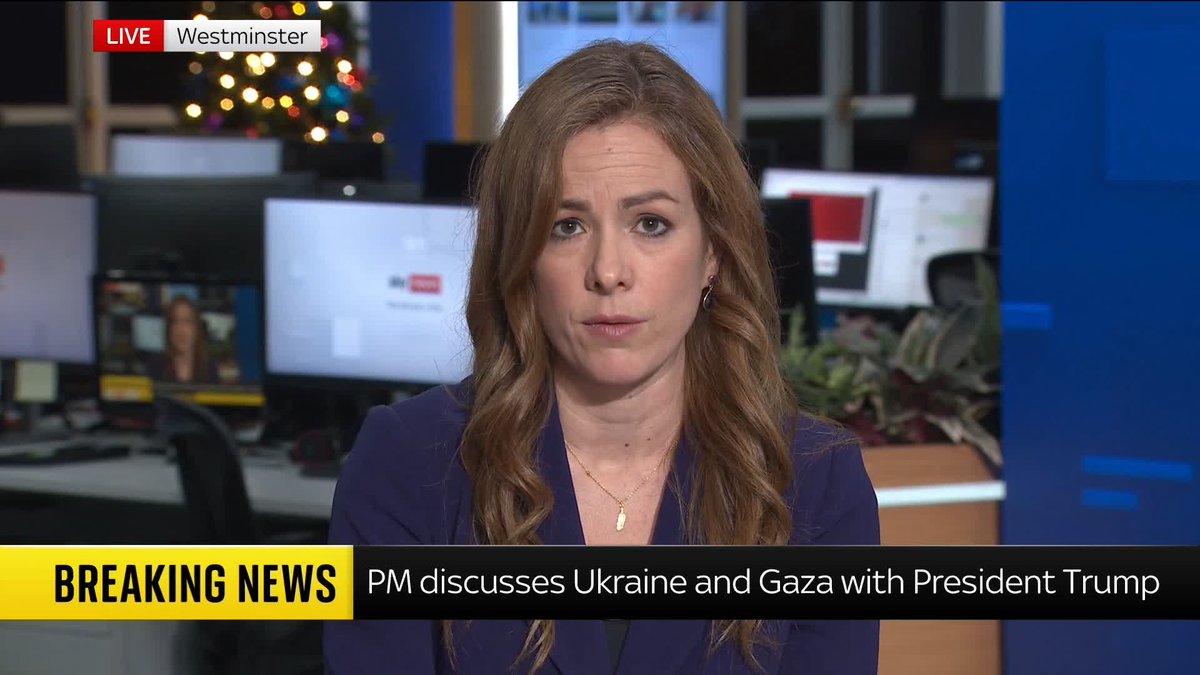 BREAKING: Sir Keir Starmer has spoken to Donald Trump today, discussing issues including Ukraine, Gaza, and the appointment of the UK's new ambassador to the US. Sky's @AmandaAkass reports ⬇️ Latest 🔗 📺 Sky 501, Virgin 602, Freeview 233 and YouTube