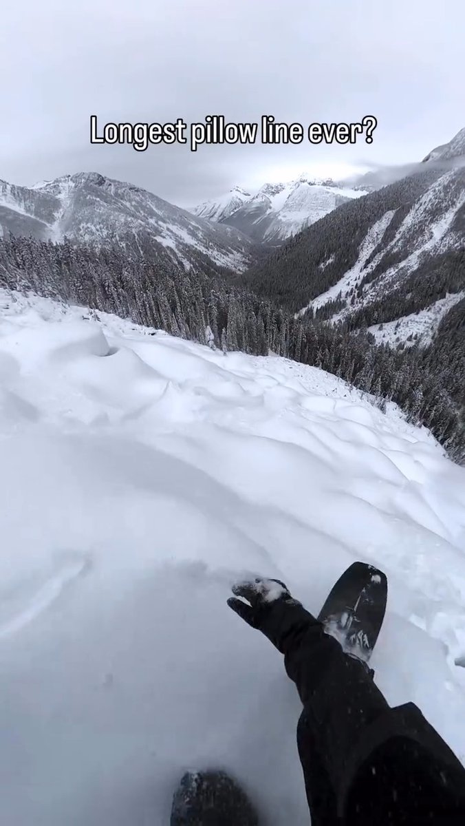 Happy World Snowboard Day from #GoProAwards recipient Max Djenohan's unforgettable line in BC 🤯 #GoPro #GoProSnow #Snowboarding #POV