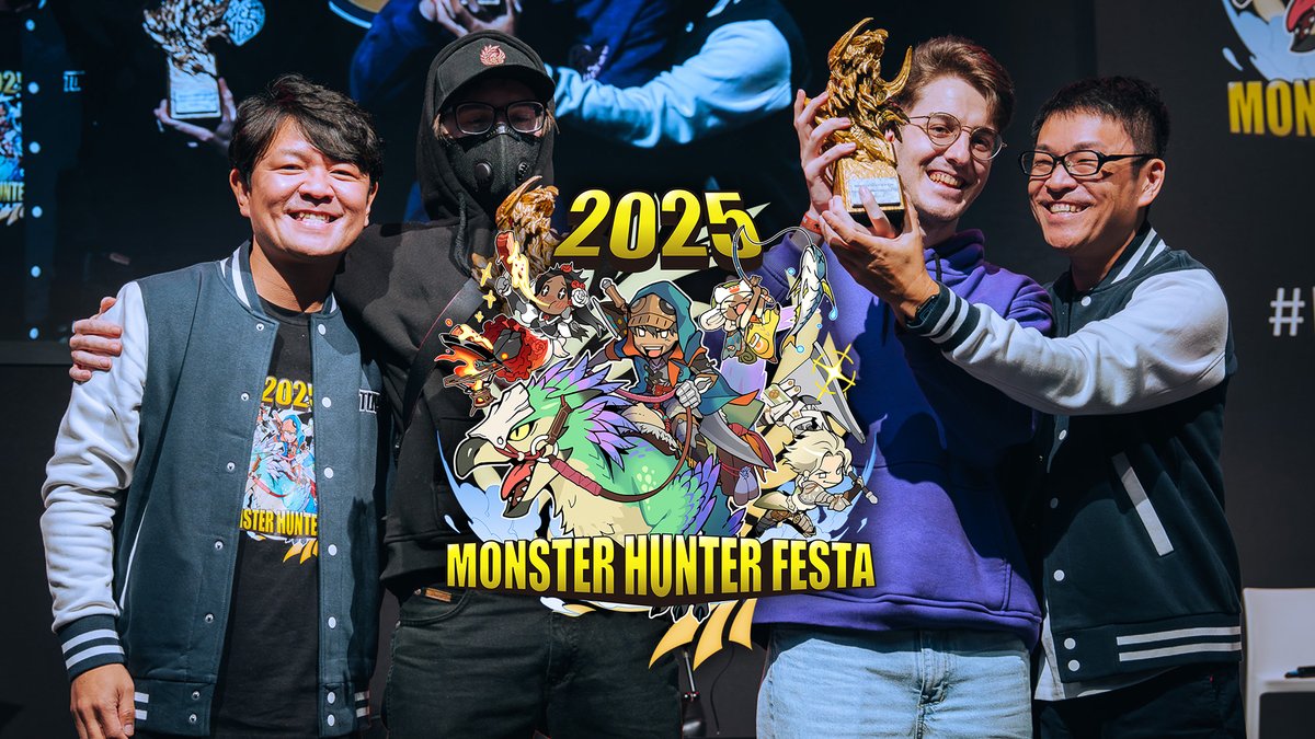 Cela fait déjà près de deux mois que nous avons célébré le #MHFesta2025 et organisé le Monster Hunter Wilds France Championship lors de la Paris Games Week ! 🙀🎉 Voici une vidéo best-of pour vous permettre de remémorer l'événement. Merci d'être venus si nombreux !