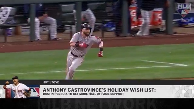 .Anthony Castrovince wants to see Dustin Pedroia get some Hall of Fame traction in the upcoming vote ⬇️ “In his playing time, I thought he was one of the most important players in baseball... he was a winner.”