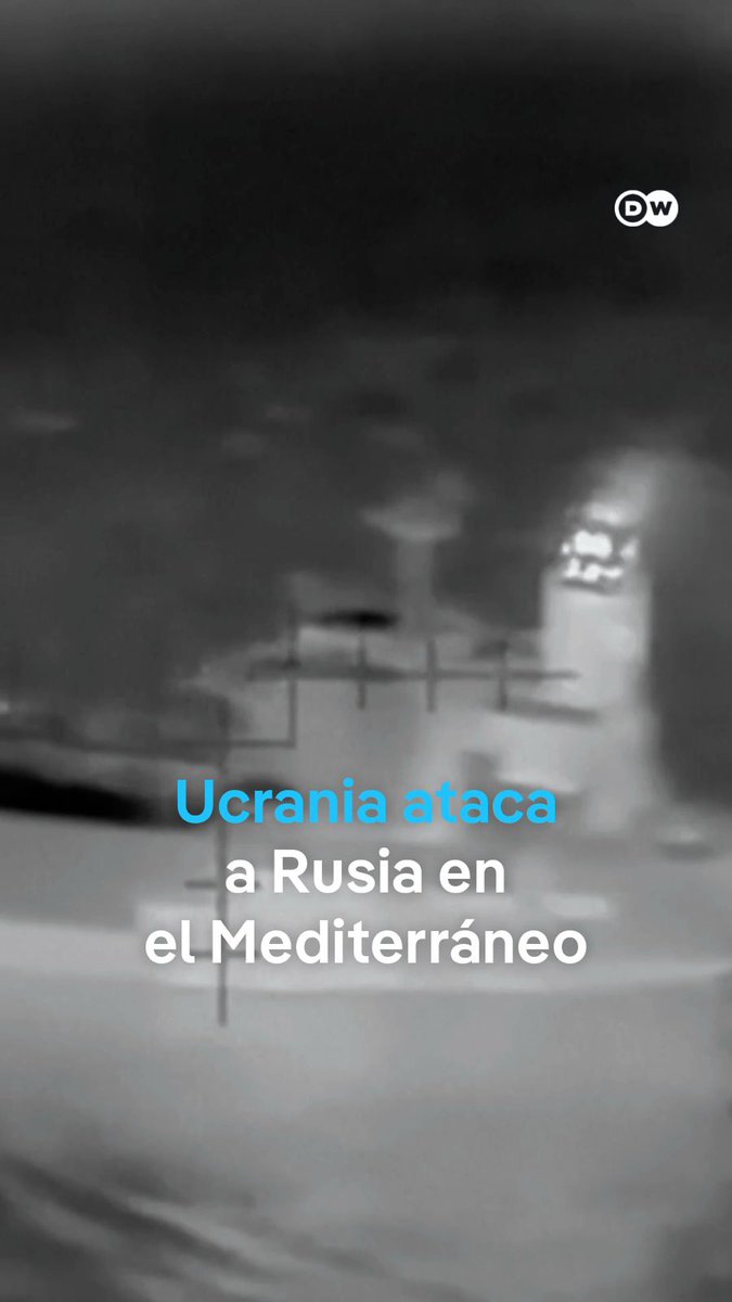 Ucrania ataca con drones a un barco de la "flota fantasma" rusa en el Mediterráneo El ataque sin precedentes se realizó a más de 2.000 kilómetros de Ucrania, frente a las costas de Libia. El presidente ruso, Vladímir Putin, amenazó con represalias. /ir